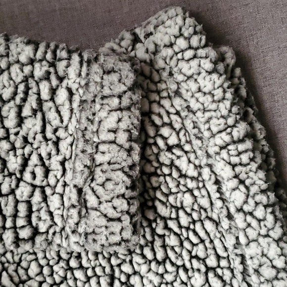 Jostens 20 1/4 quarter zip pull pullover comfy fleece fluff top - Picture 9 of 11